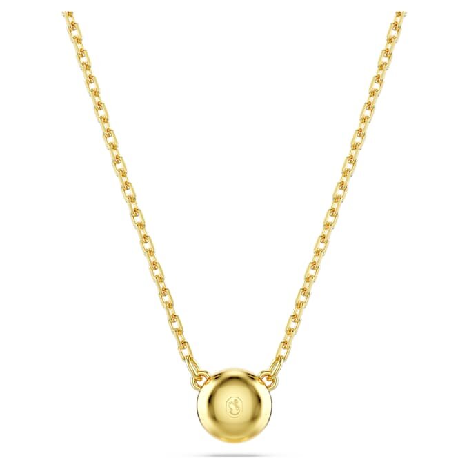 Pingente Imber de corte redondo, branco, banhado a ouro Pingente Imber de corte redondo, branco, banhado a ouro