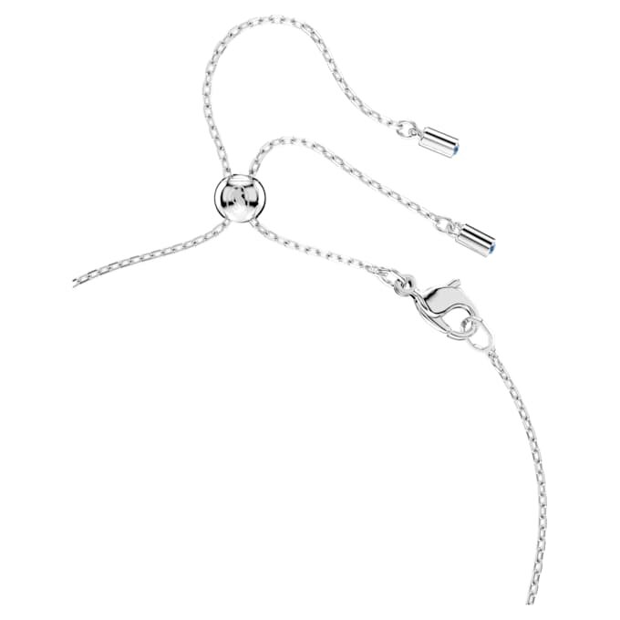 Pingente Mesmera com corte em pêra, branco, banhado a ródio Pingente Mesmera com corte em pêra, branco, banhado a ródio