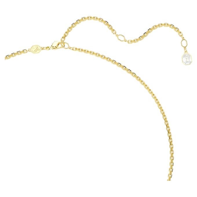 Pingente Millenia com corte octogonal, cor caramelo, banhado a ouro Pingente Millenia com corte octogonal, cor caramelo, banhado a ouro