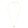 Pingente octogonal com diamantes cultivados em laboratório, 1,0 ct no total, forma octogonal, ouro amarelo de 14K Pingente octogonal com diamantes cultivados em laboratório, 1,0 ct no total, forma octogonal, ouro amarelo de 14K