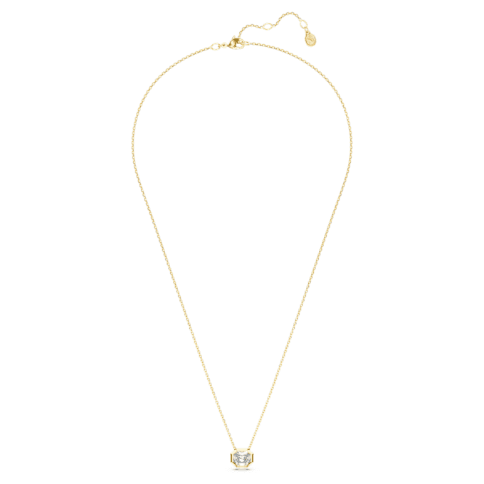 Pingente octogonal com diamantes cultivados em laboratório, 1,0 ct no total, forma octogonal, ouro amarelo de 14K Pingente octogonal com diamantes cultivados em laboratório, 1,0 ct no total, forma octogonal, ouro amarelo de 14K