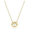 Pingente octogonal com diamantes cultivados em laboratório, 1,0 ct no total, forma octogonal, ouro amarelo de 14K Pingente octogonal com diamantes cultivados em laboratório, 1,0 ct no total, forma octogonal, ouro amarelo de 14K