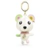 Pingente para mala em forma de ursinho, multicolorido, banhado a ouro Pingente para mala em forma de ursinho, multicolorido, banhado a ouro