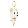 Pingente para mala em forma de ursinho, multicolorido, banhado a ouro Pingente para mala em forma de ursinho, multicolorido, banhado a ouro
