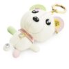 Pingente para mala em forma de ursinho, multicolorido, banhado a ouro Pingente para mala em forma de ursinho, multicolorido, banhado a ouro