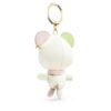 Pingente para mala em forma de ursinho, multicolorido, banhado a ouro Pingente para mala em forma de ursinho, multicolorido, banhado a ouro