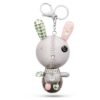 Pingente para mala Mathilde Coelho, cinzento, aço inoxidável Pingente para mala Mathilde Coelho, cinzento, aço inoxidável