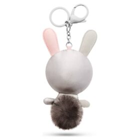Pingente para mala Mathilde Coelho, cinzento, aço inoxidável