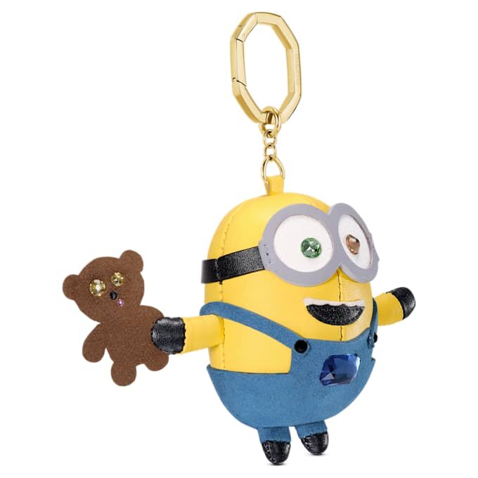 Pingente para mala Minions multicolorido, banhado a ouro Pingente para mala Minions multicolorido, banhado a ouro