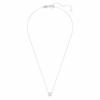 Pingente Solitário Eternity com diamantes cultivados em laboratório, 1 Ct Tw, forma redonda, ouro branco de 14K Pingente Solitário Eternity com diamantes cultivados em laboratório, 1 Ct Tw, forma redonda, ouro branco de 14K