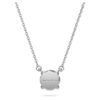 Pingente Solitário Eternity com diamantes cultivados em laboratório, 1 Ct Tw, forma redonda, ouro branco de 14K Pingente Solitário Eternity com diamantes cultivados em laboratório, 1 Ct Tw, forma redonda, ouro branco de 14K