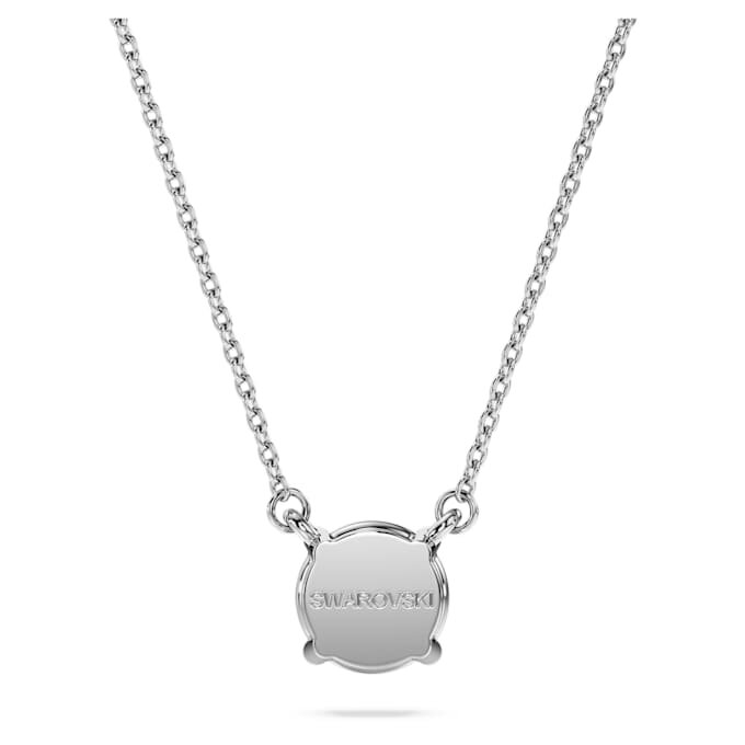 Pingente Solitário Eternity com diamantes cultivados em laboratório, 1 Ct Tw, forma redonda, ouro branco de 14K Pingente Solitário Eternity com diamantes cultivados em laboratório, 1 Ct Tw, forma redonda, ouro branco de 14K