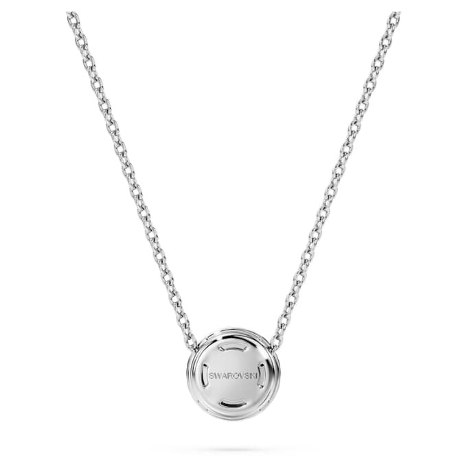 Pingente Solitário Eternity Halo com diamantes cultivados em laboratório, 0,23 ct no total, forma redonda, prata esterlina Pingente Solitário Eternity Halo com diamantes cultivados em laboratório, 0,23 ct no total, forma redonda, prata esterlina
