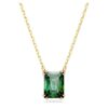 Pingente Stilla de corte retangular, verde, banhado a ouro Pingente Stilla de corte retangular, verde, banhado a ouro