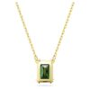 Pingente Stilla de corte retangular, verde, banhado a ouro Pingente Stilla de corte retangular, verde, banhado a ouro