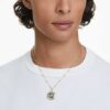Pingente Symbolica «Olho do Mal», Médio, Multicolorido, Banhado a dourado