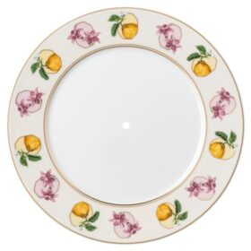 Porcelana Idyllia éTagèRe, motivo com estampado de cristal, Lily Citron, pequeno, multicolorido