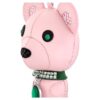Porta-chaves com ícone de urso, multicolorido, aço inoxidável Porta-chaves com ícone de urso, multicolorido, aço inoxidável