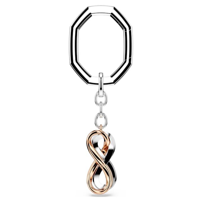 Porta-chaves Infinity, branco, acabamento em metais mistos Porta-chaves Infinity, branco, acabamento em metais mistos