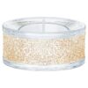 Porta-velas Shimmer em tom dourado Porta-velas Shimmer em tom dourado
