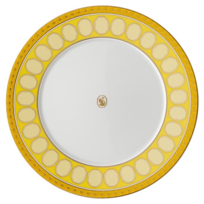 Conjunto de pratos Signum em porcelana, tamanho médio, multicolorido Conjunto de pratos Signum em porcelana, tamanho médio, multicolorido
