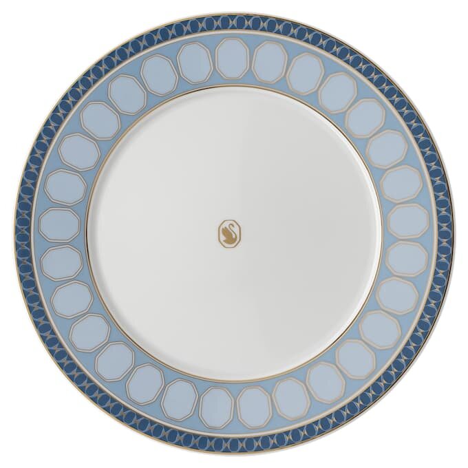Conjunto de pratos Signum em porcelana, tamanho médio, multicolorido Conjunto de pratos Signum em porcelana, tamanho médio, multicolorido