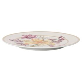 Prato de pão Idyllia em porcelana, com motivo «Crystal Print», «Bouquet», multicolorido
