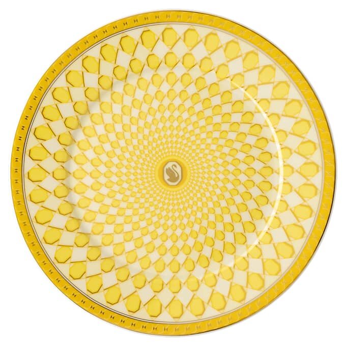 Prato de pão Signum em porcelana, amarelo Prato de pão Signum em porcelana, amarelo