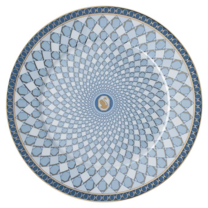 Prato de pão Signum em porcelana, azul Prato de pão Signum em porcelana, azul