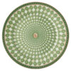 Prato de pão Signum em porcelana, verde Prato de pão Signum em porcelana, verde