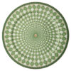 Prato de serviço Signum em porcelana, grande, verde Prato de serviço Signum em porcelana, grande, verde