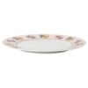 Prato de sobremesa Idyllia em porcelana, com motivo «Crystal Print», Lily Citron, multicolorido