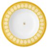 Prato de sopa Signum em porcelana, amarelo Prato de sopa Signum em porcelana, amarelo