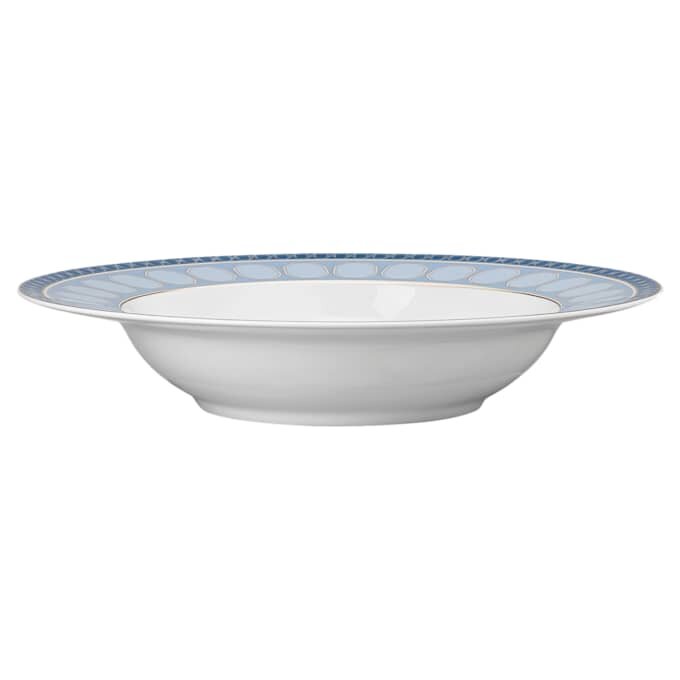 Prato de sopa Signum em porcelana, azul Prato de sopa Signum em porcelana, azul