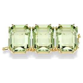 Prolongador Millenia com corte octogonal, verde, banhado a dourado Prolongador Millenia com corte octogonal, verde, banhado a dourado