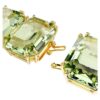 Prolongador Millenia com corte octogonal, verde, banhado a dourado Prolongador Millenia com corte octogonal, verde, banhado a dourado