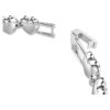 Pulseira Ariana Grande X Swarovski com cortes mistos, coração, branca, banhada a ródio Pulseira Ariana Grande X Swarovski com cortes mistos, coração, branca, banhada a ródio
