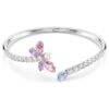 Pulseira Ariana Grande X Swarovski com cortes mistos, libélula, multicolorida, banhada a ródio Pulseira Ariana Grande X Swarovski com cortes mistos, libélula, multicolorida, banhada a ródio