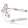 Pulseira Ariana Grande X Swarovski com cortes mistos, libélula, multicolorida, banhada a ródio Pulseira Ariana Grande X Swarovski com cortes mistos, libélula, multicolorida, banhada a ródio