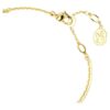 Pulseira Chroma em forma de coração, vermelha, banhada a ouro Pulseira Chroma em forma de coração, vermelha, banhada a ouro