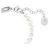 Pulseira Cisne com Pérolas de Cristal, Cisne, Preto, Acabamento em Metais Misturados Pulseira Cisne com Pérolas de Cristal, Cisne, Preto, Acabamento em Metais Misturados