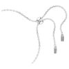 Pulseira com pedra de nascimento de corte quadrado, novembro, amarela, banhada a ródio Pulseira com pedra de nascimento de corte quadrado, novembro, amarela, banhada a ródio