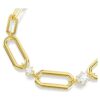 Pulseira Constella Branca, banhada a dourado Pulseira Constella Branca, banhada a dourado