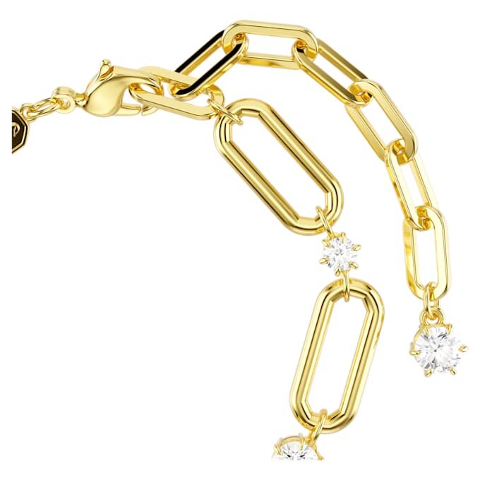 Pulseira Constella Branca, banhada a dourado Pulseira Constella Branca, banhada a dourado