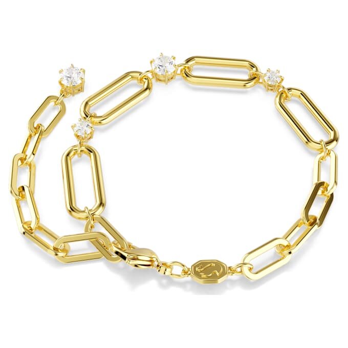 Pulseira Constella Branca, banhada a dourado Pulseira Constella Branca, banhada a dourado