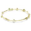 Pulseira Constella com cortes mistos, verde, banhada a ouro Pulseira Constella com cortes mistos, verde, banhada a ouro