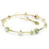 Pulseira Constella com cortes mistos, verde, banhada a ouro Pulseira Constella com cortes mistos, verde, banhada a ouro