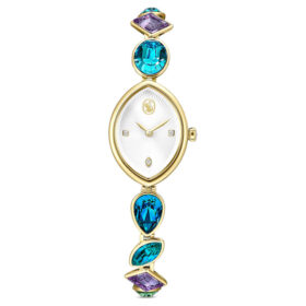 Pulseira de cristais Gema Watch, tom dourado, acabamento em tom dourado Pulseira de cristais Gema Watch, tom dourado, acabamento em tom dourado