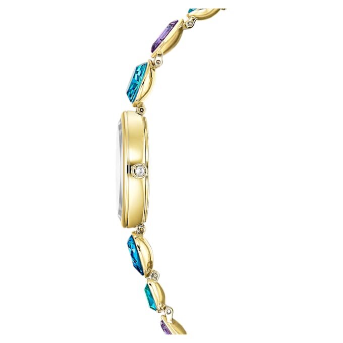 Pulseira de cristais Gema Watch, tom dourado, acabamento em tom dourado Pulseira de cristais Gema Watch, tom dourado, acabamento em tom dourado