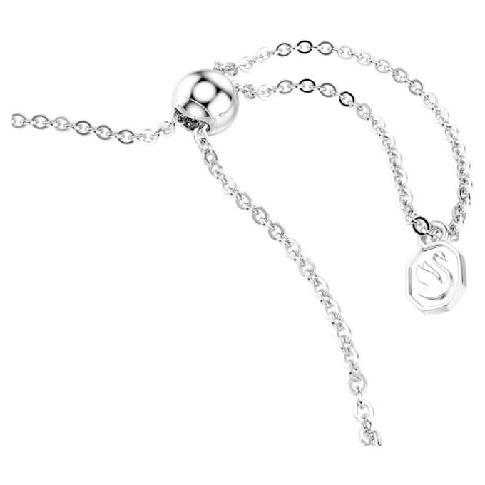 Pulseira Dextera com corte redondo, branca, em aço inoxidável Pulseira Dextera com corte redondo, branca, em aço inoxidável